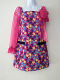 CFW Blaze Handmade Pink Dress One Sleeve/Bow Design