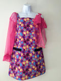 CFW Blaze Handmade Pink Dress One Sleeve/Bow Design